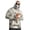 N, variant on BRGZLK Men's Rash Guard Hoodie Summer 2026 Fashion Print Long Sleeve Soft Comfy Quick Dry Sun Protection Shirt for Swimming Surfing with Pockets E M