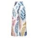 thumbnail image 5 of ICHUANYI Clearance Women Casual Printing Pockets Elastic Waist Comfortable Straight Loose Pants(White, S) ICHUANYI WER2023080702263, 5 of 5