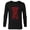 Black, variant on Marvel Black Widow Hourglass Empowering Words - Long Sleeve T-Shirt for Men - Customized-Black