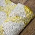 thumbnail image 6 of Hand Woven Flat Weave Kilim Jute Eco-Friendly Area Rugs - 3'X5', Rectangle Shape, Beige Gold Color, Geometric Pattern, High Pile, Natural Fiber, Handmade Area Rugs For Living Room (J00031), 6 of 8