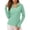 Green, variant on Vivianyo HD Women's Quarter Zip Sun Protection Top, Long Sleeve Quick Dry Athletic Workout Shirt, Women's Hot Pink, Sizes S-2XL