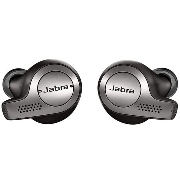 Pre-Owned Restored Jabra Elite 65T True Wireless Earbuds w/Charging Case, Titanium Black
