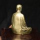 thumbnail image 5 of Estatua de Buda Adornos de decoración Escultura de Amitabha Adoración Artesanía Regalos Zen Budismo Bodhisattva Cobre Latón para, 5 of 6