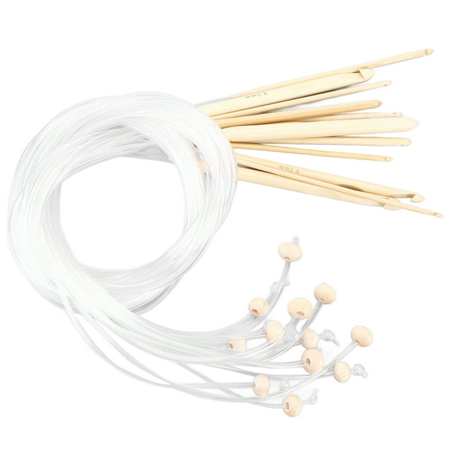 Ganchillo tunecino, Agujas de crochet, Agujas de crochet para alfombras extendidas, Suministros de crochet, Multifuncionales