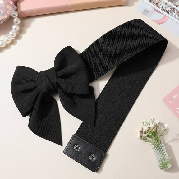 Masteelf Wide Waist Belt for Women Elastic Belt for Formal Gowns and Casual Wear 1 Set