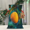 thumbnail image 5 of Naloa Mango In The Rain Drawstring Christmas Bags, 3D Xmas Gift Bags, Christmas Wrapping Bags, Xmas Goodie Bags, Treat Pouch Bags, Party Favor Bags-Medium, 5 of 9