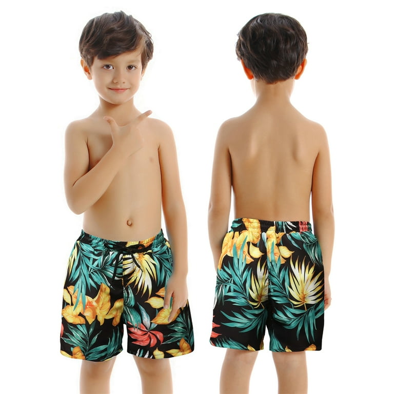 Family Swimsuits Matching Set Print Bikini Father Son Matching