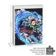 thumbnail image 3 of Demon Slayer Jigsaw Puzzle, Wood Puzzles Adult, 120 PCS Jigsaw Puzzle Perfect for Game Nights, 3 of 7