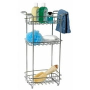 Zenna Home 2537SS01 Chrome 3-Tier Slimline Floor Stand
