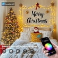 thumbnail image 2 of Luces navideñas JMEXSUSS controladas por la aplicación, 66 pies, 200 LED RGB, 2 of 6
