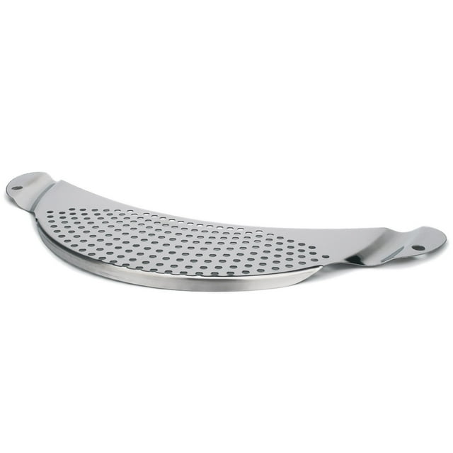 TIMIFIS water Baffle Plate Stainless Steel Water Filter VegetableMoon Shaped Pot Side Filter Slag Separator Filter BafflePlate Two Options kitchen gadgets Kitchen Gadgets