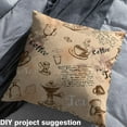 thumbnail image 2 of Castle Fairy Afternoon Tea Fabric by the Yard 1 Yard,Rustic Vintage Home Decor Fabric by the Yard,Coffee Theme Room Decor Fabric by the Yard,Lightweight Room Decor, 2 of 6