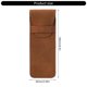 thumbnail image 3 of Student Pencil Bag Pencil Case Leather Pen Bag For Organizing School Supplies grey, 3 of 4