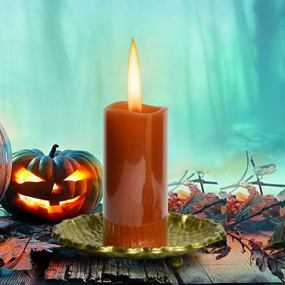 Iron Candle Plate for Pillar Candles Metal Saucer Style Candle Holder for Pillar for Home Decor for Events and Dining Tables