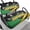 Coconut Tree Jamaican Flag, variant on Yuyamidu Cute Rabbit Golf Cart Seat Cushion Easter Eggs Golf Cart Seat Covers with Elastic Band Soft Club Car Seat Cushion 4-Way Stretch Fabric