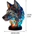 thumbnail image 3 of 3d Vintage Animal Table Lamp, Resin Stacked Night Light, Bohemian Resin Animal Table, 3 of 5