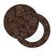 thumbnail image 2 of Disketp Autumn Brown Plants Funda Redonda para Taburete, Funda de Cojín para Silla de Bar Suave y Elástica-12 inch, 2 of 7