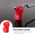 thumbnail image 4 of MasteelfCA 10pcs Peg Hook Stop Locks Anti-theft Lock Counter Security Display Hook Lock, 4 of 7