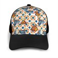 thumbnail image 3 of Yiaed Butterflies Wild Insect Print Baseball Cap Dad Hat Polo Style Plain Blank Adjustable Size, 3 of 5