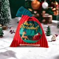 thumbnail image 4 of Holiday Gift Packaging Knitted Drawstring Bag, 4 of 4