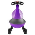 thumbnail image 4 of Rockin? Rollers' Kids' Ride-On Wiggle Car Toy for Ages 3+ (Purple/Black), 4 of 6