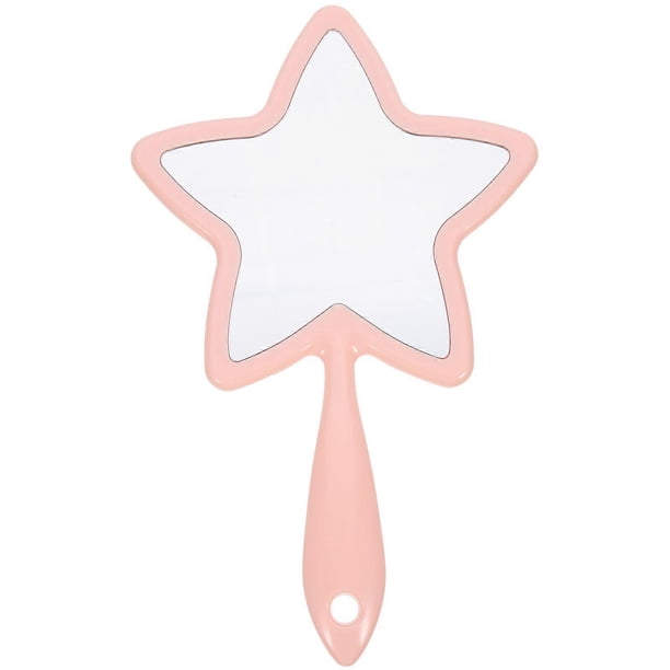 1Pc Pentastar Modeling Handhold Mirror Makeup Mirror Portable Handhold Mirror