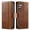 Darkbrown, variant on Feishell Business Wallet Case for Samsung Galaxy A25 5G, Premium PU Leather Full Protection Magnetic Buckle Flip Kickstand Shockproof Phone Case with ID Credit Card Slots, Darkbrown