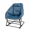 Mac Sports RF904DR-100 Diamond Rocker Chair, Steel Blue