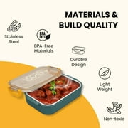Lava Gel Oven Stainless Steel Portable Food Heater, Flameless, Reusable, for Indoor & Outdoor Use