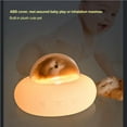 thumbnail image 4 of Lampe de Chevet Vaisseau Spatial en Silicone Rechargeable par USB pour Enfants Chat Mignon Veilleuse, 4 of 9