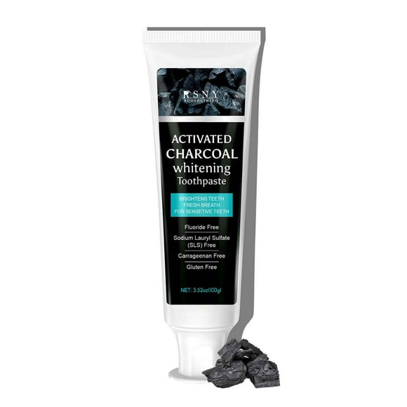 FcBaudy Toothpaste, Whitening Toothpaste, Charcoal Toothpaste Clean White Toothpaste Activated Charcoal Toothpaste For Teeth Activated Charcoal Charcoal Toothpast A Toothpaste