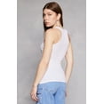 thumbnail image 3 of Womens Ribbed Knit Racerback Tank Top, 3 of 3