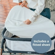 Chicco LullaGlide 3-in-1 Bassinet - Luna (Grey)