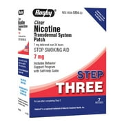 Rugby Nicotine Polacrilex Stop Smoking Aid Transdermal Patch