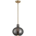 thumbnail image 6 of 360 Lighting Partridge 9 1/2" Modern Pendant Ceiling Light Fixture Dining Room Over Table Kitchen Island Brass Finish Mirror Glass Mini, 6 of 9