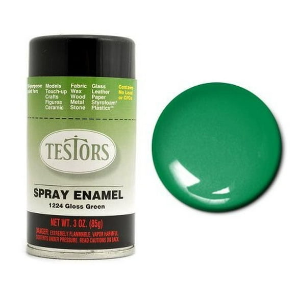 3oz. Spray Finishing Enamel Gloss Green