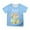 Glisme-Sky Blue2038, variant on Glisme Girls Tops Size 3-4 Years Easter Graphic Tee Short Sleeve Cartoon Printed Casual T Shirt Athletic Fit Black Tee