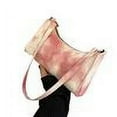 thumbnail image 2 of FeiraDeVaidade New Fashion Smudged Gradient Color Underarm Small Square Bag Texture Hand-Held Shoulder Bag, 2 of 6