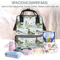 thumbnail image 5 of Pofeuu Mallard Ducks Wild Birds Print Diaper Bag Backpack, Multifunction Travel Pack Maternity Baby Changing Bags, Large Capacity, Waterproof, 5 of 6