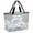 Lake Blue Green, variant on Teal Red Crab Coastal Beach Bag for Women, Large Breathable Mesh Beach Tote Bag, Summer Coral Nautical Sandproof Lightweight Travel Bags for Vacation Picnic Swimming Pool 15.7"x15.7"x9.1"