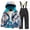 Grey, variant on LUOGENLI Boys Suits Size 12 Shorts Kids Lined Ski Jacket & Pants Set Winter Windbroof Snowboarding Rain Coats Girls Boys Winter Warm Snow Suits Boys Outfits Size 7-8 12-14 Years