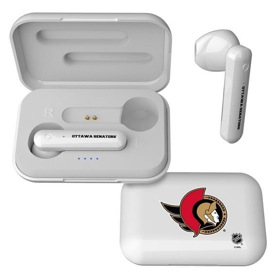 Keyscaper Ottawa Senators Wireless TWS Insignia Design Earbuds