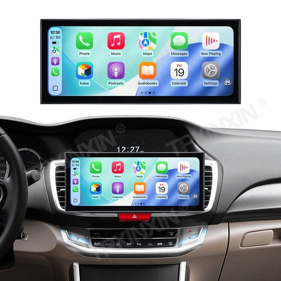TPXINXIN 15.8 inch large screen Android 15 Car Radio For Honda Accord 9th 2014-2017 HD multimedia video player, GPS navigation DSP stereo
