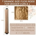 thumbnail image 5 of Heatless Hair Curler 3 Set, Hair Curlers for Overnight Heatless, Pillow Soft Rollers with Hair Caps for All Hair Types (Khaki), 5 of 8