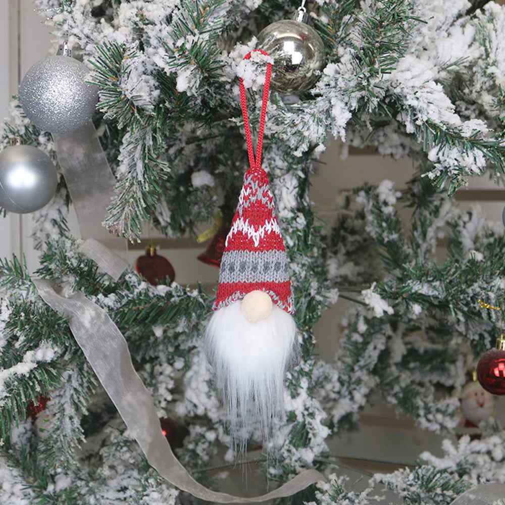 Winter Forest Snow Trees Santa Dwarf Xmas Balls Gift Shower Curtain Bathroom Mat 