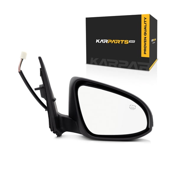 For Toyota Corolla Sedan 2014 15 16 17 18 2019 Door Mirror Passenger Side | Power | Heated | Paint To Match | Replacement For 87910-02F91-C0 | TO1321294