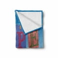 thumbnail image 2 of Autism Soft Flannel Fleece Throw Blanket, Never Lose Hope Raise Awareness and Love Theme with a Heart and Letters Hanging, Cozy Plush for Indoor and Outdoor Use, 60" x 80", Multicolor, by Ambesonne, 2 of 6
