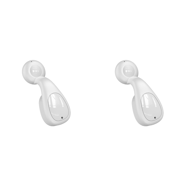 2uds. Auriculares inalámbricos OWS de un solo oído Compatible con Bluetooth 5.4 para deportes (blanco)