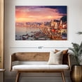 thumbnail image 3 of Elephant Stock Varanasi Sunset Skyline Wall Art - Horizontal Canvas Wall Art - Living Room Wall Decor - Places Canvas - Yellow And Blue Decor - 51" x 34", 3 of 8