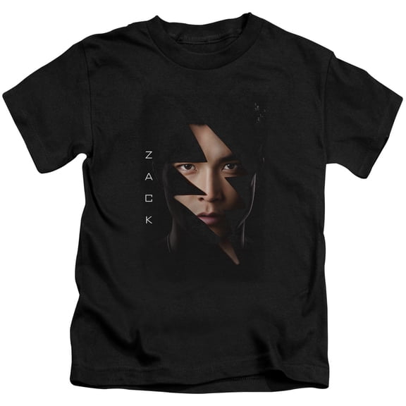 Power Rangers Zack Bolt Youth 18/1 T-Shirt Black